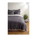 Anthropologie Bedding | Anthropologie Linen Euro Pillows (Covers Only) | Color: Gray | Size: Euro Square