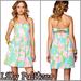 Lilly Pulitzer Dresses | Lilly Pulitzer | Richelle Tie Back Dress Sz 00 | Color: Blue/Green | Size: 00