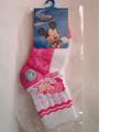 Disney Accessories | Disney Minnie Socks, White/Fuchsia | Color: White | Size: Various