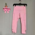 Free People Pants & Jumpsuits | Free People You’re A Peach 3/4 Leggings | Color: Pink | Size: Xs