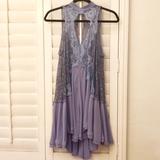 Free People Dresses | Free People Romantic Lavendar Lace Dress | Color: Purple | Size: S