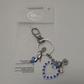 Disney Accessories | Cinderella Keychain Disney Charm Glass Slipper | Color: Blue/Silver | Size: Os