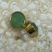 Kate Spade Jewelry | Kate Spade Mint Studs | Color: Gold/Green | Size: Os