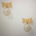 Kate Spade Jewelry | Kate Spade Pearls Drop Earrings (Nwt) | Color: Cream/Gold | Size: Os