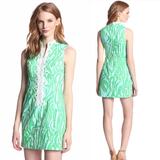 Lilly Pulitzer Dresses | Lilly Pulitzer Alexa Shift Dress Size 4 Nwt | Color: Green/White | Size: 4