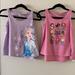 Disney Shirts & Tops | Disney Girls Tank Tops 2 Pack - Size S (5/6) | Color: Pink/Purple | Size: Sg