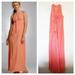 J. Crew Dresses | J.Crew Coral Pink Bow Sleeveless Maxi Dress Xs | Color: Pink/White | Size: Xs