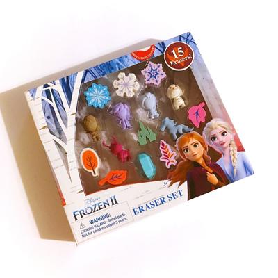 Disney Toys | Disney Frozen Ii Eraser Set | Color: Blue | Size: Osbb