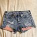 American Eagle Outfitters Shorts | Jean Shorts With Pink Pockets | Color: Blue/Pink | Size: 2