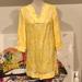 Kate Spade Dresses | Kate Spade Linen & Silk Summer Dress | Color: White/Yellow | Size: Xs
