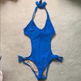 J. Crew Swim | J.Crew Monokini Bathing Suit | Color: Blue | Size: 8