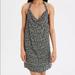 American Eagle Outfitters Dresses | Ae Cowl Neck Halter Dress | Color: Black | Size: L