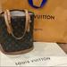 Louis Vuitton Bags | Authentic Louis Vuitton Pm Bucket Bag | Color: Brown | Size: Pm