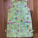 Lilly Pulitzer Dresses | Lilly Pulitzer Girls A-Line Dress. Size 5 | Color: Green/Yellow | Size: 5g