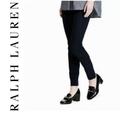 Ralph Lauren Jeans | Brand New Ralph Lauren Size 16 Modern Pull-On Leggings - Solid Black Denim | Color: Black | Size: 16