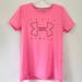Under Armour Shirts & Tops | Girl’s Under Armour Heatgear Running Tee | Color: Pink | Size: Youth Large