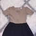 Lularoe Dresses | Lularoe Dress In Tan And Black. Size Xs Euc | Color: Black/Tan | Size: Xs