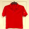 Nike Shirts & Tops | Nike Golf Shirt | Color: Red | Size: M 10-12