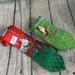 Disney Accessories | 3/$15 Set 2 Fun Tie Santa Dwarf Golf Disney | Color: Green/Red | Size: Os