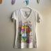 Disney Tops | Disney Alice In Wonderland Tee Shirt Nwt Size Xs | Color: White | Size: Xs