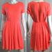 J. Crew Dresses | J. Crew Silk Fit Flare Pleated Skater Dress | Color: Pink | Size: 6