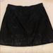 Free People Skirts | Free People Black Leather Skirt | Color: Black | Size: 6