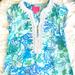 Lilly Pulitzer Dresses | Lilly Pulitzer Madia Tunic Dress Boom Croca Locca | Color: Blue/Green | Size: S