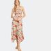 Free People Dresses | Free People Heatwave Maxi Slip Dress Sunset Combo | Color: Cream/Red | Size: Various