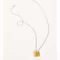 Free People Jewelry | Free People Dainty Jade Lucky Charm Necklace | Color: Gold/Silver | Size: Os
