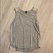 J. Crew Tops | J Crew Tank Top | Color: Cream/Gray | Size: S