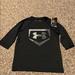 Under Armour Shirts & Tops | New Under Armour 3/4 Sleeve Black Shirt Small Boys | Color: Black/Gray | Size: Sb