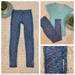 Athleta Pants & Jumpsuits | Athleta Space Dye Leggings Yoga Gym Pants Running Athletic Tights Blue Green | Color: Blue/Green | Size: Xs