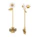 Kate Spade Jewelry | Kate Spade All Abuzz Flower And Bee Drop Earrings | Color: Gold/White | Size: Os