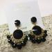 Kate Spade Jewelry | Kate Spade Sunset Blooms Earrings | Color: Black/Gold | Size: Os