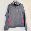 The North Face Sweaters | Men’s North Face Gray Zip Up Sweater Size Medium | Color: Gray/Red | Size: M