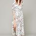 Free People Dresses | Free People Bed Of Daisies Floral Maxi Dress | Color: Black/White | Size: Various