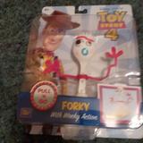 Disney Other | Forky | Color: Tan/Gray | Size: Osbb