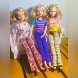 Disney Toys | Disney Mattel Marykate &Ashley Olsen Barbie Bundle | Color: Cream/Yellow | Size: 10”