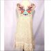 Anthropologie Dresses | Anthropologie Crochet Dress By Mermaid | Color: Cream | Size: M