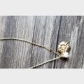 J. Crew Jewelry | J Crew Pearl + Flower Charm Necklace | Color: Gold | Size: Os