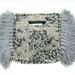 Anthropologie Bags | Anthropologie Crochet Gray Knit Evening Clutch | Color: Black/Gray | Size: Os