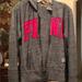 Pink Victoria's Secret Jackets & Coats | 3/&25 Gray And Pink Victoria Secrets Pink Hoodie | Color: Gray/Pink | Size: Mj
