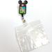 Disney Accessories | Disney Retractable Lanyard, Batch Holder, Mickey. | Color: Black | Size: Os