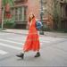 Free People Dresses | Free People Dress | Color: Orange/Red | Size: S