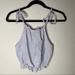 Brandy Melville Tops | Brandy Melville Striped Tank | Color: Blue/White | Size: One Size Fits All