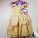 Disney Costumes | Disney Princess Belle Dress Costume | Color: Gold/Yellow | Size: Osbb