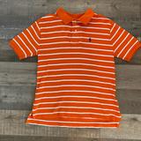 Polo By Ralph Lauren Shirts & Tops | Boys Polo Shirt | Color: Orange/White | Size: Medium (10-12)