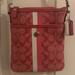 Coach Bags | Coach Cross Body Bag | Color: Pink/White | Size: Os