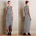 Anthropologie Dresses | Dolan Striped Hi Lo Cowl Neck Maxi Dress | Color: Black/White | Size: L