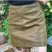 Free People Skirts | Modern Femme Tan Vegan Suede Mini Skirt | Color: Tan | Size: 6